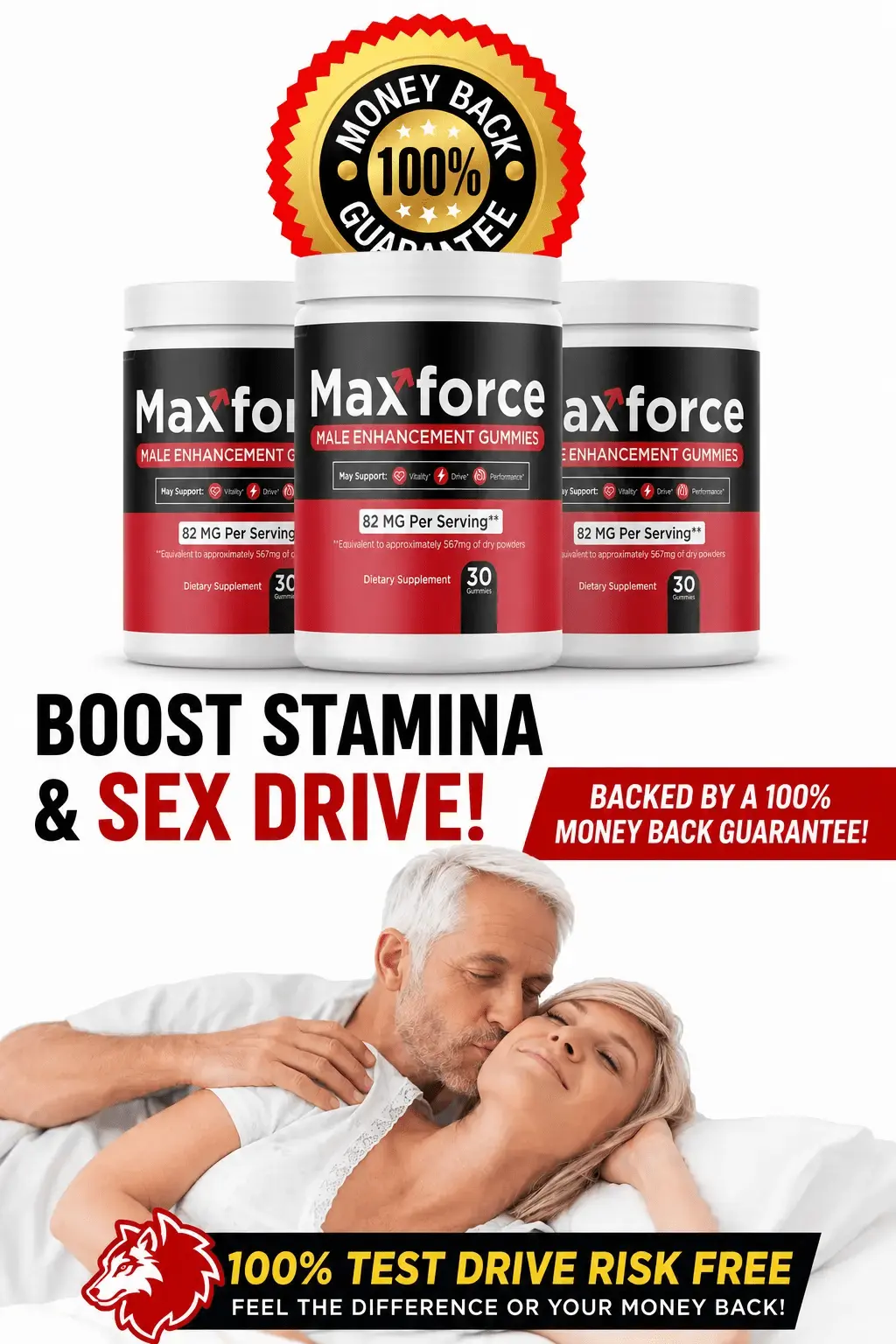 MaxForce Stamina & Energy Support